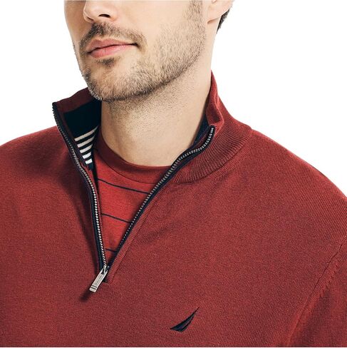 Nautica Men's Navtech Quarter-Zip Sweater in Saudi Arabia