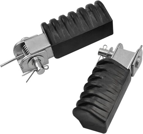 FLYPIG Footrest Foot Pegs for Yamaha PW50 PW80 PW 80 PW 50 Foot Rest Yzinger 50 Motorcycle Pit Dirt Motor Bike 1 Pair in Saudi Arabia