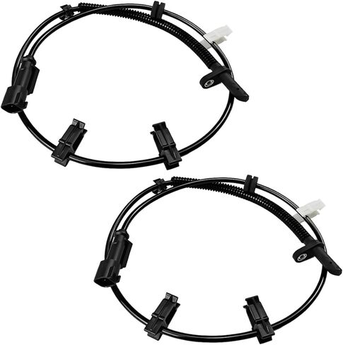 قطعتان من مستشعرات سرعة العجلات ABS متوافقة مع Chevy Traverse/GMC Acadia/Buick Enclave/Saturn Outlook، مستشعر ABS مع حزام سلكي للخلف الخلفي الأيسر والأيمن يستبدل OEM #ALS1754، 22951116 in Kuwait
