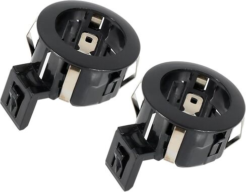 Motoforti ممتص الصدمات الخلفي للسيارة، حامل مستشعر احتياطي، لسيارة Toyota FJ Cruiser 2011-2014، بلاستيك، 89348-33030-C0، أسود، قطعتان in Kuwait