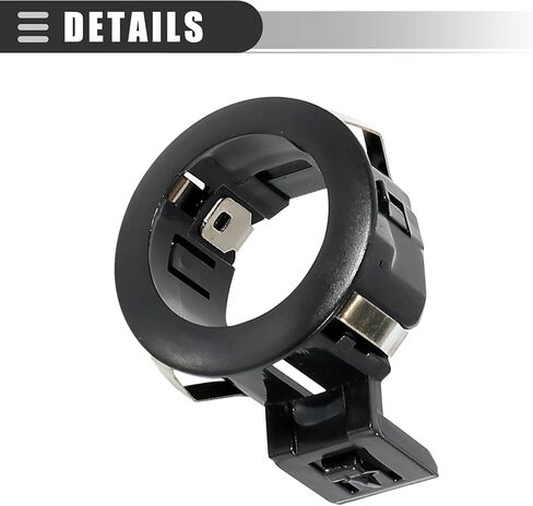 Motoforti ممتص الصدمات الخلفي للسيارة، حامل مستشعر احتياطي، لسيارة Toyota FJ Cruiser 2011-2014، بلاستيك، 89348-33030-C0، أسود، قطعتان in Kuwait