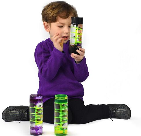 Spiral Liquid Timer Variation (Purple, Green, Black) in Saudi Arabia