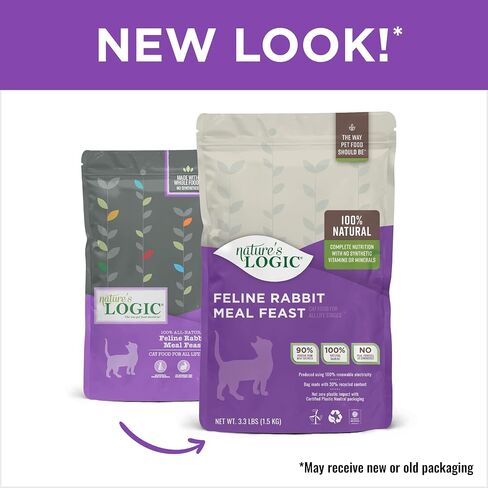Nature's Logic Feline Rabbit Meal Feast, 3.3lb in Saudi Arabia