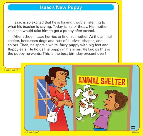 Super Duper Publications | Story Retell Comprehension Fun Deck | Auditory Memory and Listening Skills Flash Cards | Educational Learning Materials for Children in Saudi Arabia