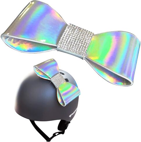 Bow Knot for Helmet,Windshield Decoration,Helmet Accessories Bow Knot Decoration for Bike Helmet Motocross Helmet Full Face Biker Helmet (Helmet not Included) in Kuwait