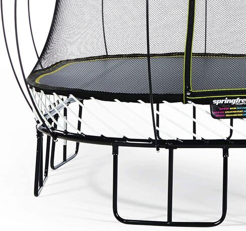 ترامبولين قفز مربع من سبرينج فري، أسود in Kuwait