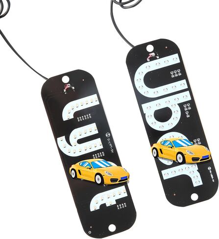 Taxi Car Led Light Signs For Car Windshield Ultra Bright Light Signs Gift For Rideshare Driver Accessories - Enhance Visibility And Boost Your Business!(Blue Light-UB) in Saudi Arabia