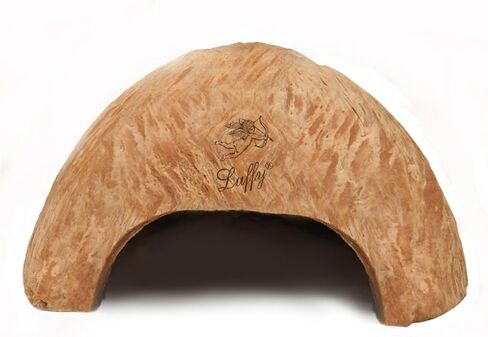 SunGrow Coconut Aquarium Shrimp Cave, Small Fish Tank Aquarium Decorations Accessories, Comfortable Shelter and Breeding Area for Crustaceans, Fish Hideout Aquarium Décor for Spawning in Saudi Arabia