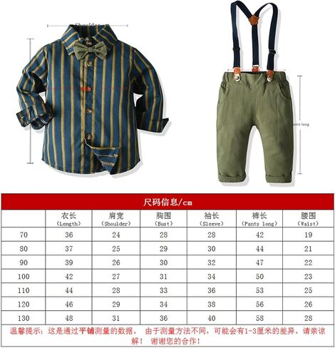 HZXVic Baby Boys Gentleman Outfits Suits,Toddler Boy Clothes Formal,Kids Dress Shirt+Bow Ties+Pants Set in Kuwait