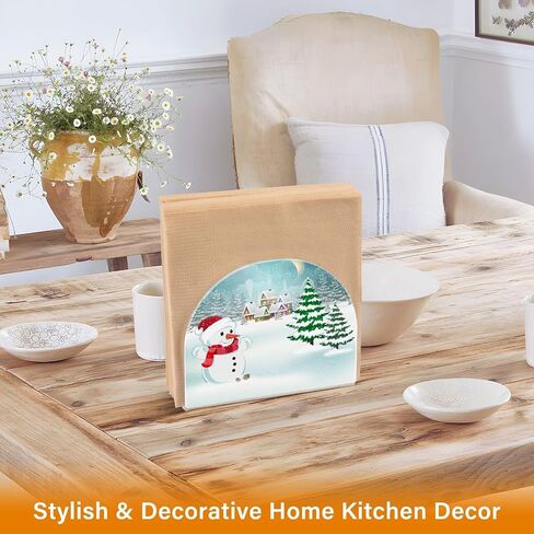White and Black Marble Napkin Holder for Table Paper Napkins Holder Acrylic Tissue Dispenser Kitchen Dining Room Bathroom Party Car Decor in Saudi Arabia
