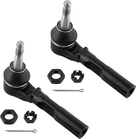 2pcs Front Outer Tie Rod Ends Left Right Assembly Fit For Chevrolet Malibu 2004-2012, For Pontiac G6 2005-2010, For Saturn Aura 2007-2009 Replace# ES4258 ES800086 in Saudi Arabia