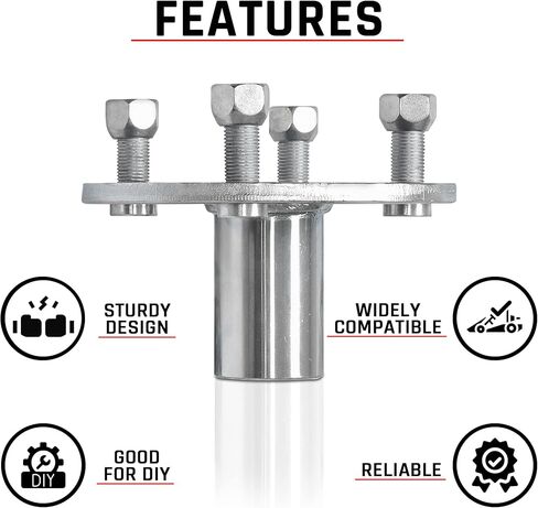 محور محور مباشر Go-Kart مقاس 4 بوصة × 4 بوصة مع خطوة لأسفل من 1 بوصة إلى 3/4 بوصة - عمود بمفتاح 1/4 بوصة، عجلة أمامية خلفية مقاس 8 بوصة، مجموعة أدوات العروة x4، أجزاء تجميع بديلة، عربة ATV رباعية Gokart Golf عجلات ترايك in Kuwait