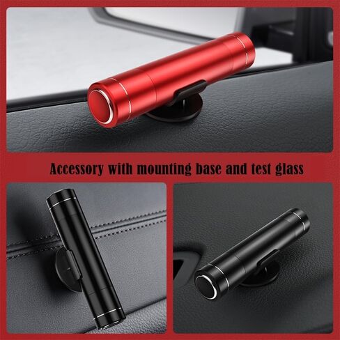 2 Pack Window Breaker Seatbelt Cutter for New Car Gifts,A Fashion Car Safety Hammer for Women,Teens,Seniors (2-Pack Red) in Saudi Arabia