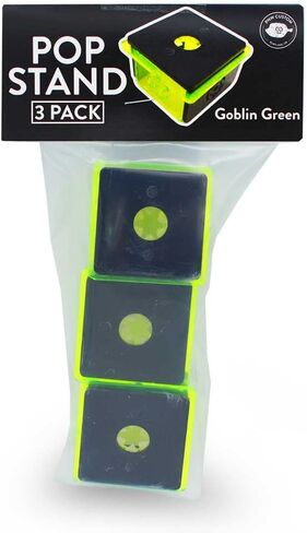 3 Pack Green Frag Pop Stand w/Frag Lock | Acrylic 1 Hole Coral Frag Rack Plugs Reef Fragging Holder for Saltwater, Marine Reef Aquarium in Saudi Arabia