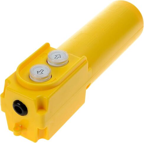 YXQ 2 طرق رفع لأعلى لأسفل التبديل قلادة غير نافذ للمطر C0B-61DR دفع زر التحكم محطة رافعة الآلات الثقيلة الأصفر in Kuwait