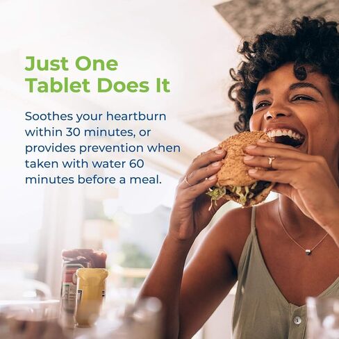 Rite Aid Acid Reducer, Maximum Strength Famotidine Tablets, 20 mg - 50 Count Total (Cool Mint) | Pills for Heartburn Relief | Acid Reflux in Kuwait