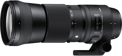 Sigma 150-600mm f/5-6.3 DG OS HSM Contemporary Lens for Canon EF (745-101) Bundle + Backpack + 64GB Card + Lens Case + Card Reader + UV Filter + Cleaning Set + Tripod + Memory Wallet + More in Saudi Arabia