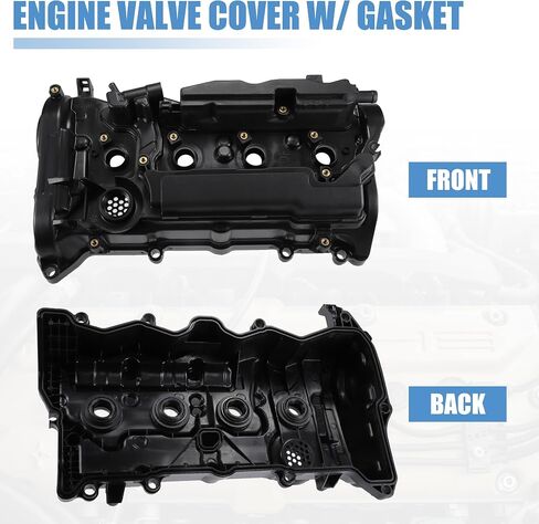 X AUTOHAUX Engine Valve Cover with Gasket for Honda CR-V 2015-2019 for Honda Accord 2013-2017 2.4L Cylinder Head Cover No.12310RDFA01 12251-5A2-A01 Camshaft Engine Rocker Cover in Saudi Arabia