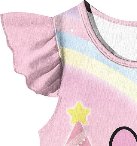 Lovely Cartoon Dress for Girls Casual Toddler Princess Dress for Kids 4-12 Years in Saudi Arabia