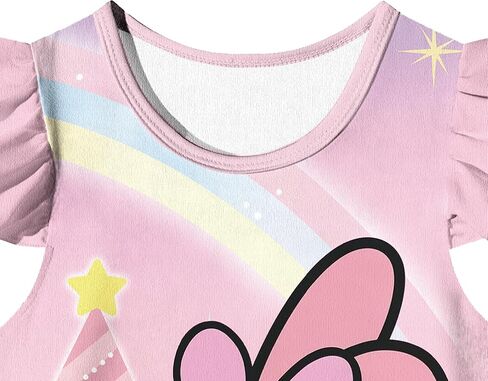 Lovely Cartoon Dress for Girls Casual Toddler Princess Dress for Kids 4-12 Years in Saudi Arabia