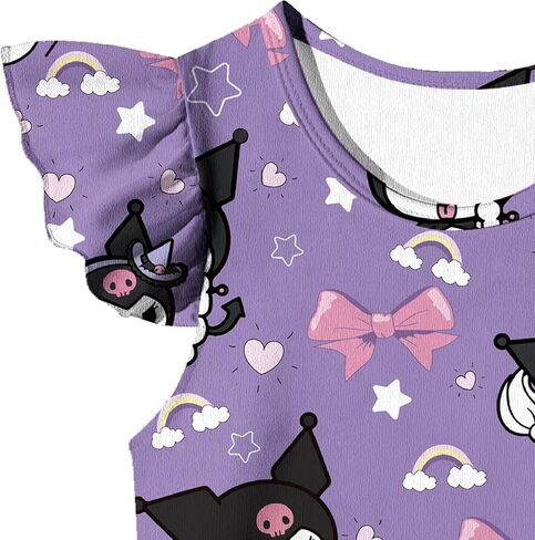 Lovely Cartoon Dress for Girls Casual Toddler Princess Dress for Kids 4-12 Years in Saudi Arabia