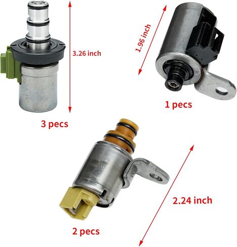 SLTY 6PCS 4F27E Transmission Shift EPC PWM Solenoid Set D46950 FN21-21-1F1 48420K-R Transmission Solenoid Valve Compatible with Mazda 2 3 5 6 CX-7 MPV Ford Focus in Saudi Arabia