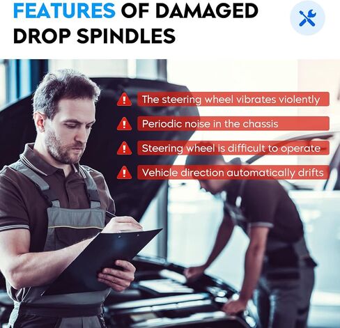 مفصل توجيه لمغزل خفض السقوط مقاس 2 بوصة لسيارة Chevy S10 1982-2004، Blazer 1983-1994، GMC S15 1983-1990 يناسب مركبات الدفع الرباعي فقط بنظام التعليق الأمامي in Saudi Arabia