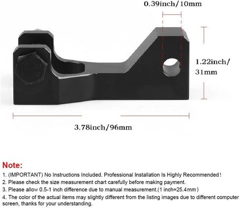 طقم خفض البليت الأمامي والخلفي متوافق مع Yamaha ATV Raptor 660 660R YFM660R 2001-2005 Raptor 700 700R YFM700 2006-2017 Raptor350 2004-2013 in Kuwait