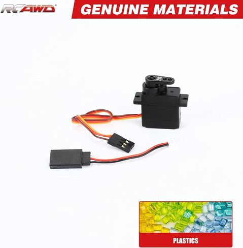 RCAWD FCX24 Steering Servo 21T for FMS 1/24 FCX24 1/18 FCX18 LC80 Series Upgrade Parts in Saudi Arabia