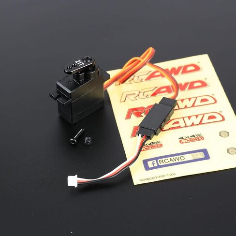 RCAWD FCX24 Steering Servo 21T for FMS 1/24 FCX24 1/18 FCX18 LC80 Series Upgrade Parts in Saudi Arabia