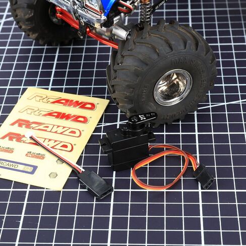 RCAWD FCX24 Steering Servo 21T for FMS 1/24 FCX24 1/18 FCX18 LC80 Series Upgrade Parts in Saudi Arabia