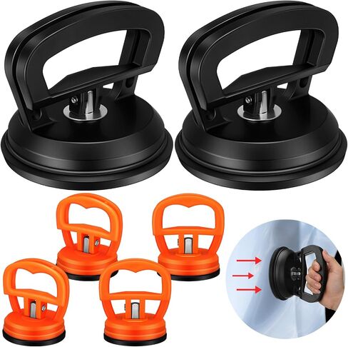 Dent Puller Suction Cup, 3 Pack Dent Removal Kit for Cars,Paintless Dent Removal Tool for Hail Dent Repair,Glass,Tiles, Mirror Lifting and Aluminous Gusset Plate Moving in Saudi Arabia