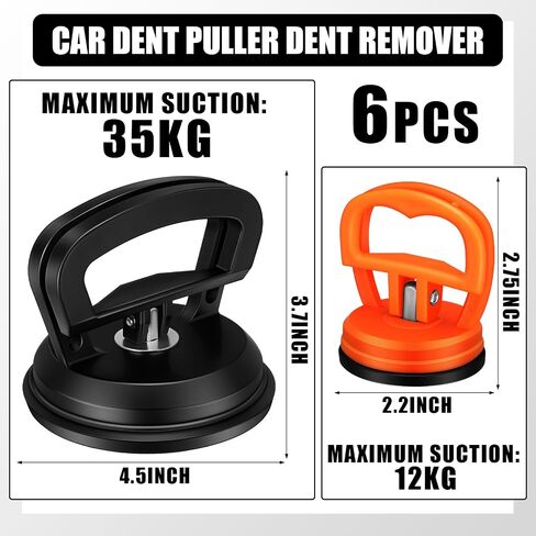 Dent Puller Suction Cup, 3 Pack Dent Removal Kit for Cars,Paintless Dent Removal Tool for Hail Dent Repair,Glass,Tiles, Mirror Lifting and Aluminous Gusset Plate Moving in Saudi Arabia