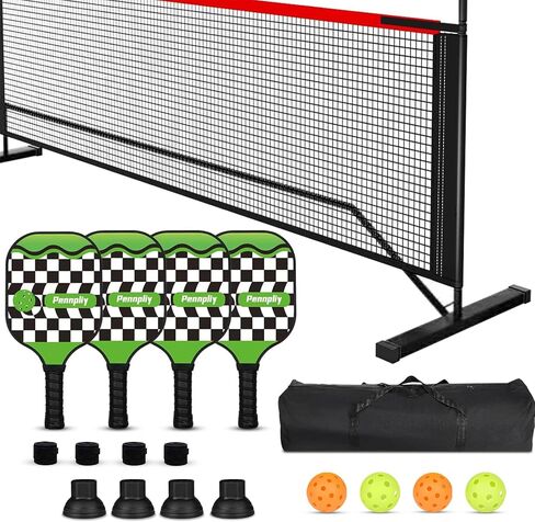 Pickleball Paddle Set of 4, Pickleball Set with Net, Pickleball Set with Net and Paddles, Pickleball Set 4, Pickleball Paddles, Balls & Carry Bag in Saudi Arabia