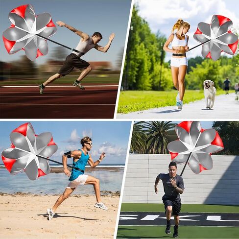 Football Speed Agility Training Set Agility Ladder and Resistance Parachute Football Training Equipment Footwork Drills for Kids and Adults in Kuwait