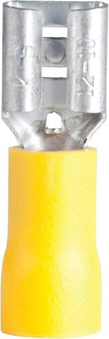 Gardner Bender 10-151F Disconnect Female, Fully-Insulated Barrel, 22-16 AWG, 1/4 in. Tab, Red, Actuant in Saudi Arabia