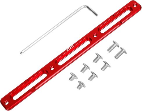 PLATT Bike Alt-Position Bottle Cage Mounts,Bike Bottle Cage Adapter,Bicycle B-RAD Mounting Base (Red,3 Slot) in Saudi Arabia