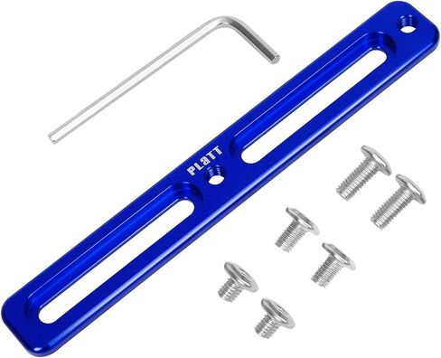 PLATT Bike Alt-Position Bottle Cage Mounts,Bike Bottle Cage Adapter,Bicycle B-RAD Mounting Base (Red,3 Slot) in Saudi Arabia