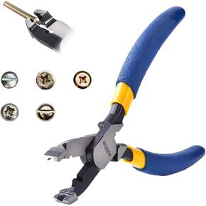 Multi-Function Screw Extractor Pliers, Non-Slip Screw Removal Tool, Extracts Stripped, Rusted Screws, Stripped Screw Remover Tool, Lineman Plier for Quickly Removal of Damaged or Rusted Fasteners in Saudi Arabia