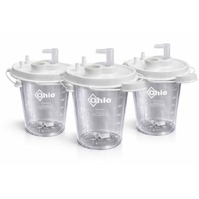 1200CC Hi-Flow Suction Canister Single Use (3) in Kuwait