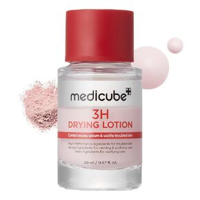 medicube 3H Overnight Drying Lotion | Targeted Spot Care for Troubled & Oily-Prone Skin | Calming & Soothing Care with Calamine, Centella & Tea Tree | Korean Skincare 20ml, 0.67 fl. oz. in Kuwait