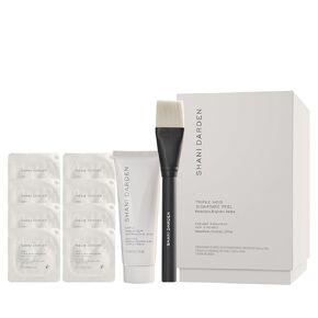 SHANI DARDEN SKIN CARE Triple Acid Peel, 2-Step Exfoliating Face Peel with Mandelic, Lactic & Glycolic Acids, Kaolin Clay Neutralizing Mask & Brush, Helps Improve Dark Spots & Skin Texture, 1.69 fl oz in Kuwait