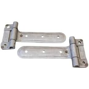 Trailer Ramp Door Strap Hinge Stainless Steel 2" w x 8" L for Horse Enclosed Cargo 180 Deg Rotation. for Surface Mount Applications (4) in Kuwait