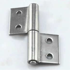 Silver 2 Inch Length Rectangular Flag Hinge Window Door/Stainless Steel 1Pcs in Kuwait