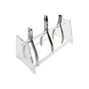 Dental Orthodontic Pliers Holder, YOUYA DENTAL Acrylic Jewelry Craft Pliers Rack Shelf Forceps Organizer Dental Acrylic Stand Holder Forceps Scissors Rack Tool for Orthodontic Equipment in Kuwait
