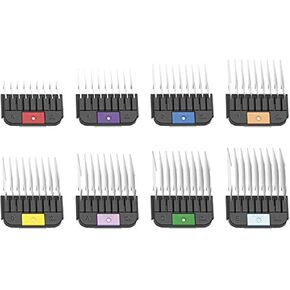 WAHL Professional Animal Stainless Steel Attachment Guide Comb Set for Detachable Blade Pet, Dog, Cat, and Horse Clippers (3390-100) in Kuwait
