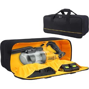 Storage Bag Compatible with DEWALT 20V Handheld Vacuum Cordless DCV501HB,Carry Case for Car Handheld Vacuum,Large Capacity Travel Case for Accessories,Bag Only in Kuwait