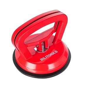 BILITOOLS Glass Suction Cup Lifter, Heavy Duty Aluminum Vacuum Glass Lifter with Locking Handle, 100 lbs Capacity, for Window, Windshield, Tile, Marble & Granite Installation in Kuwait