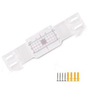 مقياس احترافي لمراقبة التشققات مزود بشبكة قياس - كاشف تشققات الجدران عالي الدقة للتقييم الهيكلي، يتضمن ورقة تسجيل وخيارات تثبيت مزدوجة in Kuwait