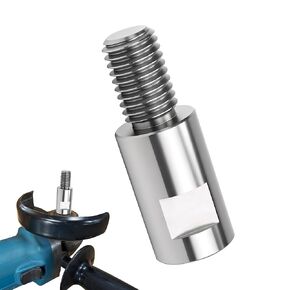 موسع مجرى الهواء، عمود تمديد عجلة تلميع مجرى الهواء، محول ممتد 5/8 بوصة - 11 خيط، ملحقات طاحونة زاوية عالمية، لمجموعة تلميع عجلات الألومنيوم - مجموعة واحدة in Kuwait